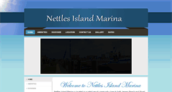 Desktop Screenshot of nettlesislandmarina.com